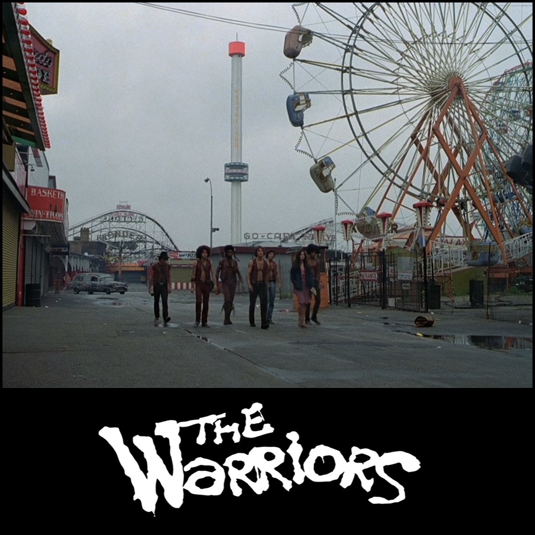 The Warriors (1979) #WalterHill
#ConeyIsland #WonderWheel
Riffs leader: 'You Warriors are good. Real good.'
Swan: 'The best.'