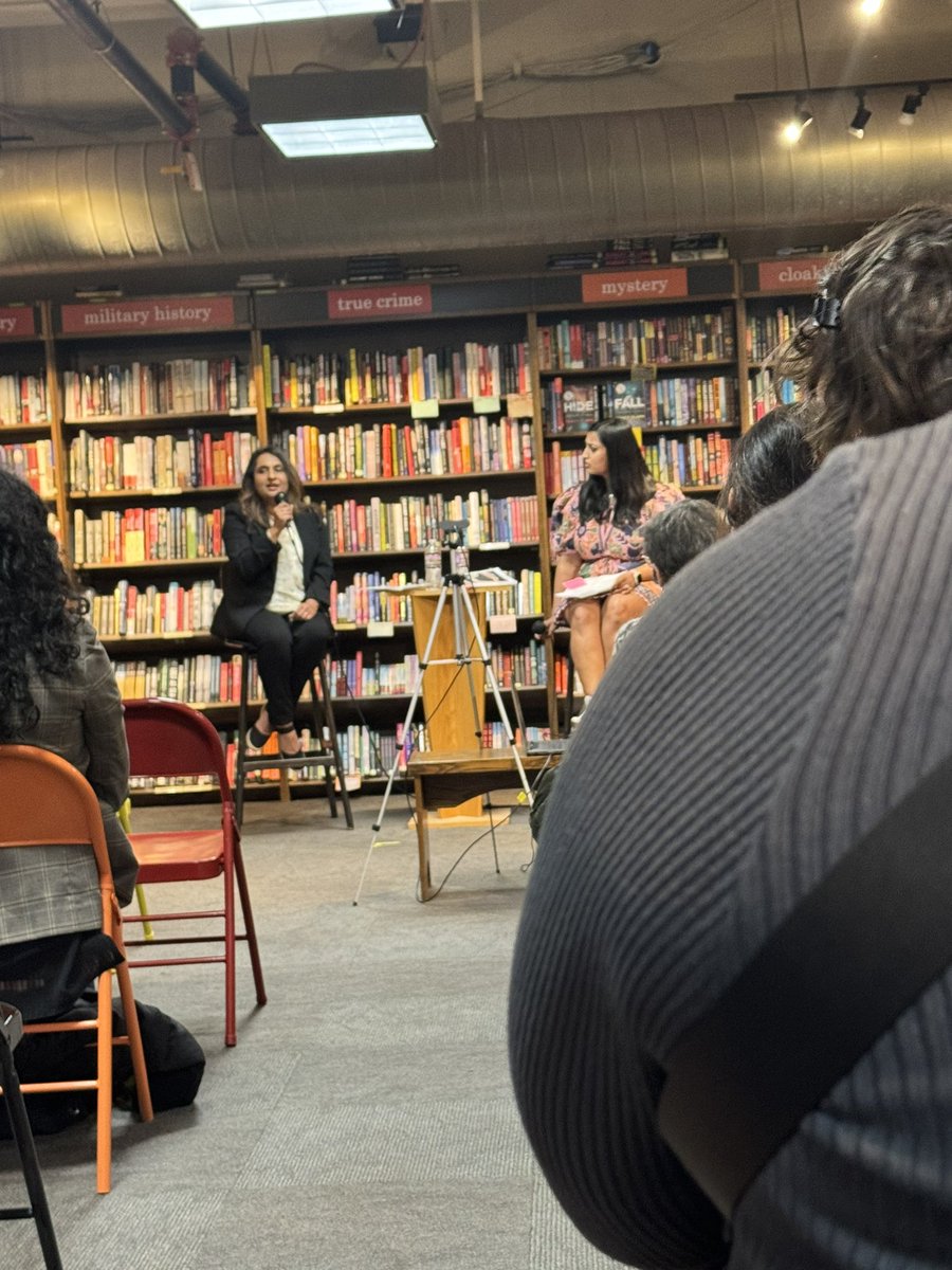 Awesome event at Boswell Book Co. in MKE. Loved hearing @VermaPrasanta talk about her latest book _ Beyond Ethnic Loneliness: The Pain of Marginalization and the Path to Belonging_ (@ivpress)