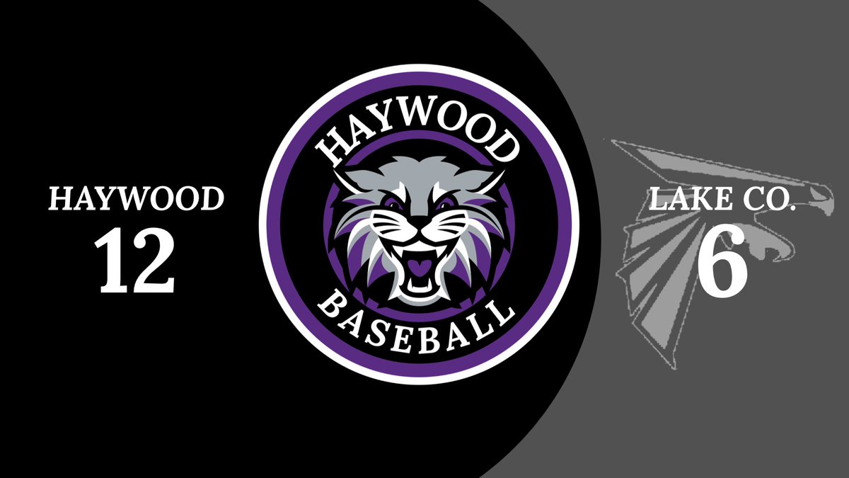 BSB: Haywood-12 Lake Co-6 FINAL #haywoodtomcats