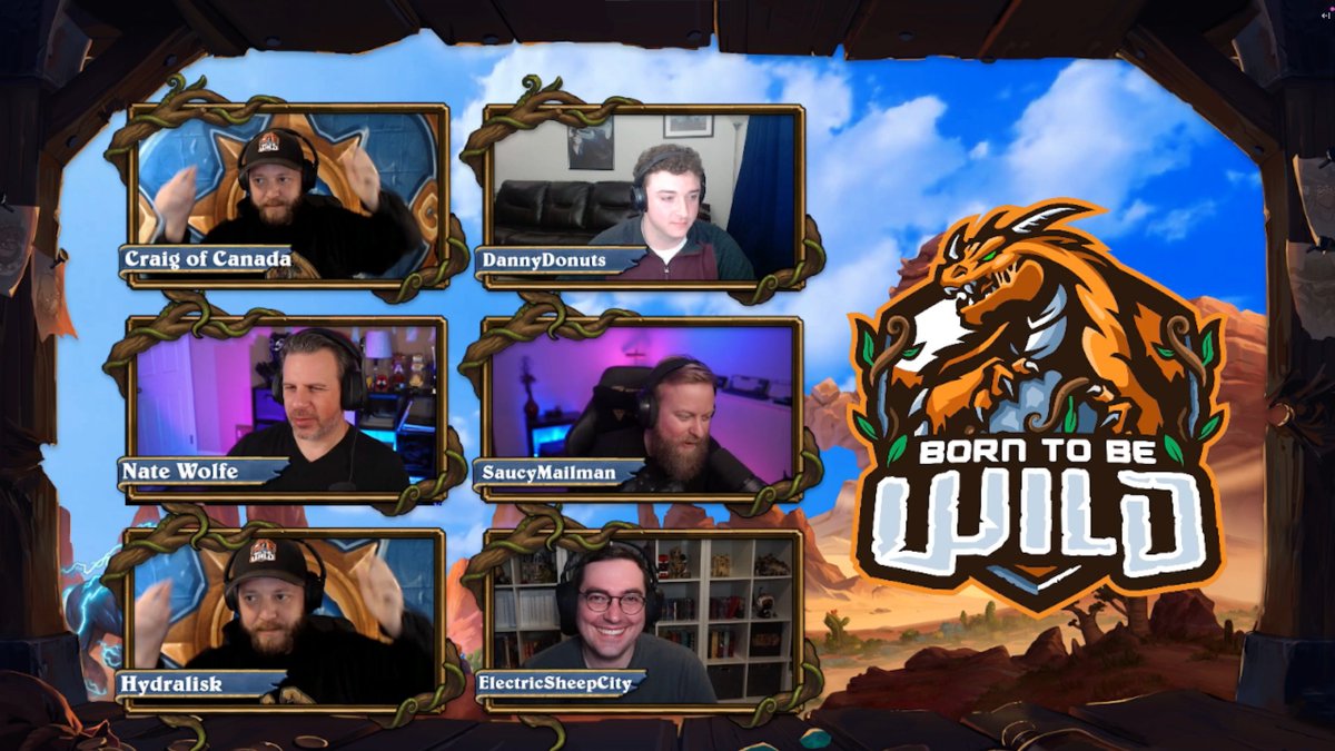 Episode 200 of Born to Be Wild is recording soon! Come hang out at twitch dot tv slash borntobewildhs