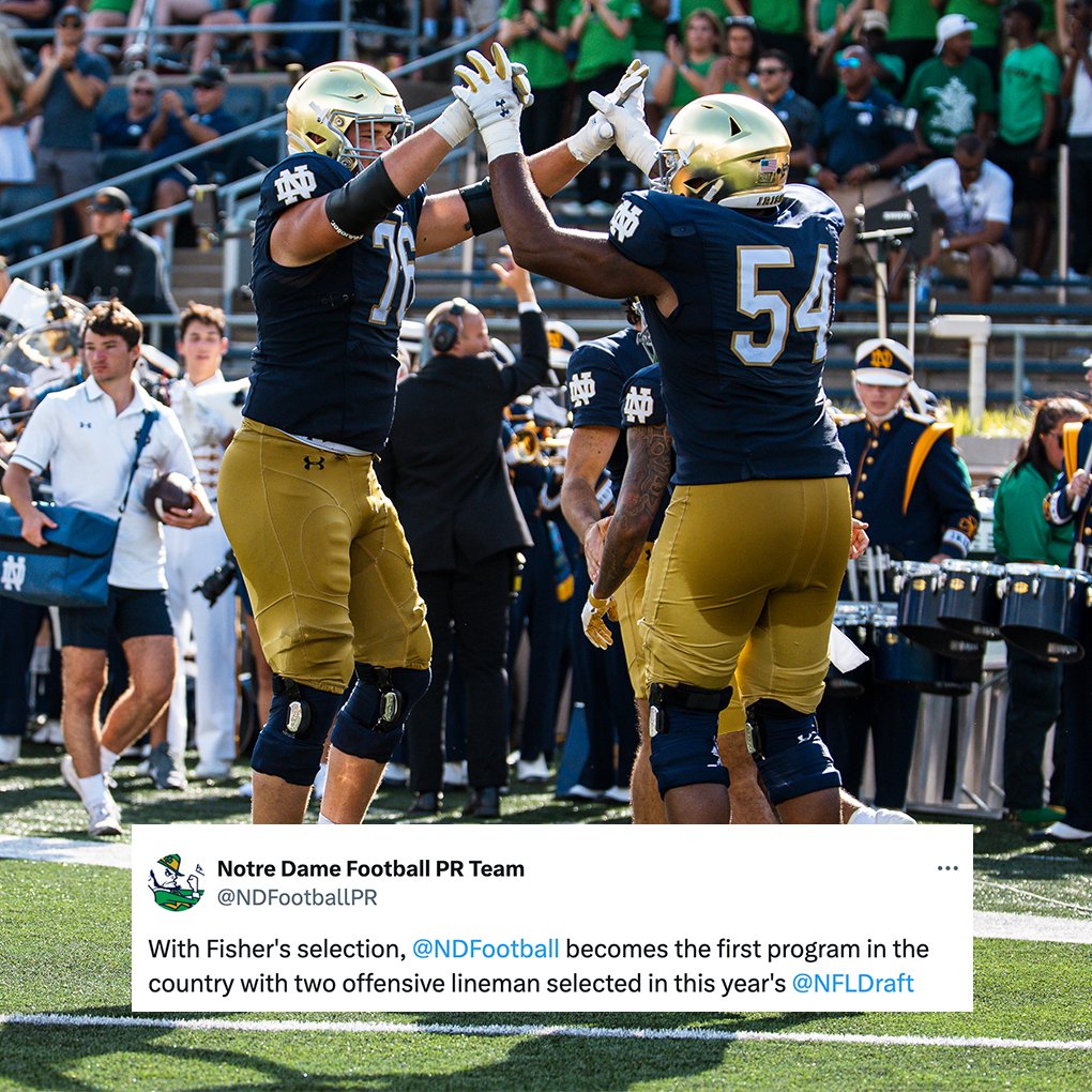 OLU #NFLDraft | #GoIrish☘️