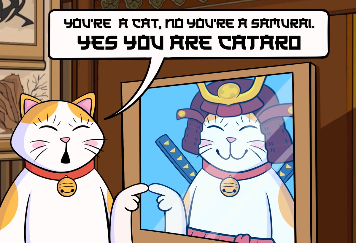 Is it a cat, is it a samurai, yes you are $CATARO

AecS66xpbUosyvBuisqsPCwiM1TH2qppbYFWjvxmoVG9