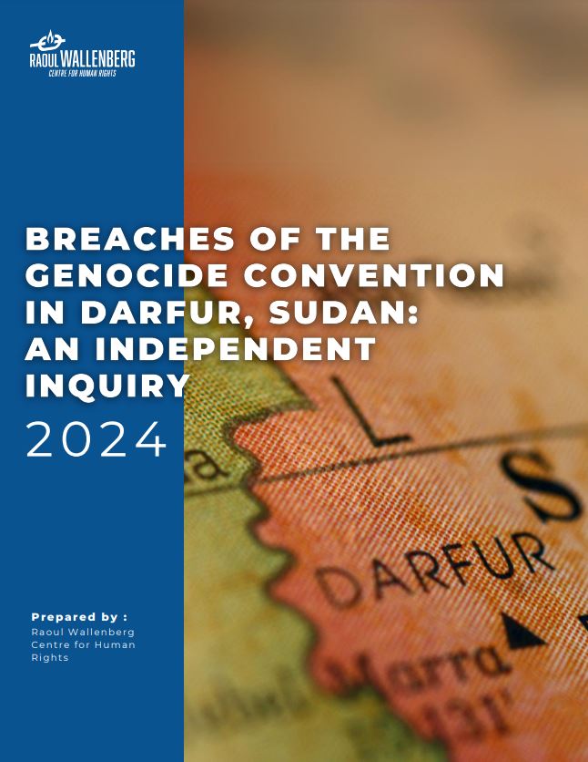 RT @TheRWCHR Breaches of the Genocide Convention in Darfur, Sudan (April 2023—April 2024): An Independent Inquiry Report ow.ly/Qu7i50RmGlI @YCON_SUDAN @ObserveConflict @EmergncyLawyers @ICRC_Sudan @GCR2P @_AfricanUnion @UNOSAPG @CPG_USHMM @R2PCoalition