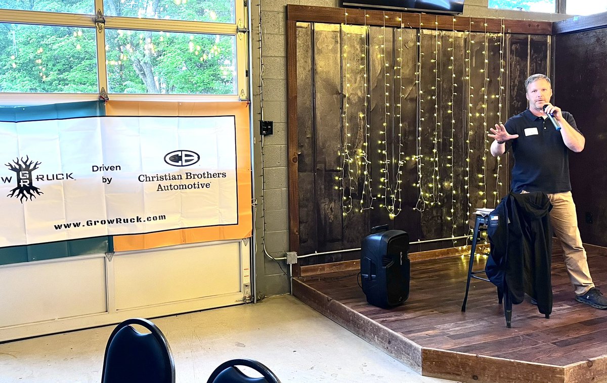 thef3foundation's tweet photo. Having generous partners like @ChristianBros is a huge blessing! The men of @F3Knoxville are embarking on @GrowRuck leadership event this weekend and local franchisee “F3 Snitch” (Cory Beilharz) was on hand tonight speaking powerful words of encouragement! 💪🔥
@F3Nation https://t.co/2609otH2Rs
