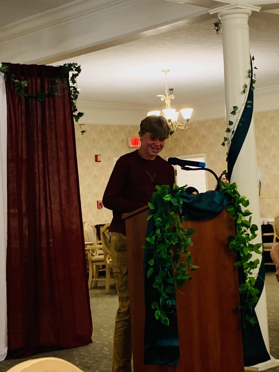 We are so proud of Connor for winning first prize in the The Silver Pen Writing Scholarship.  (The first male winner.)   This child has overcome and now he is a testimony to what others can do.  #faith
<a href="/MACSchools/">Mount Airy City Schools</a>