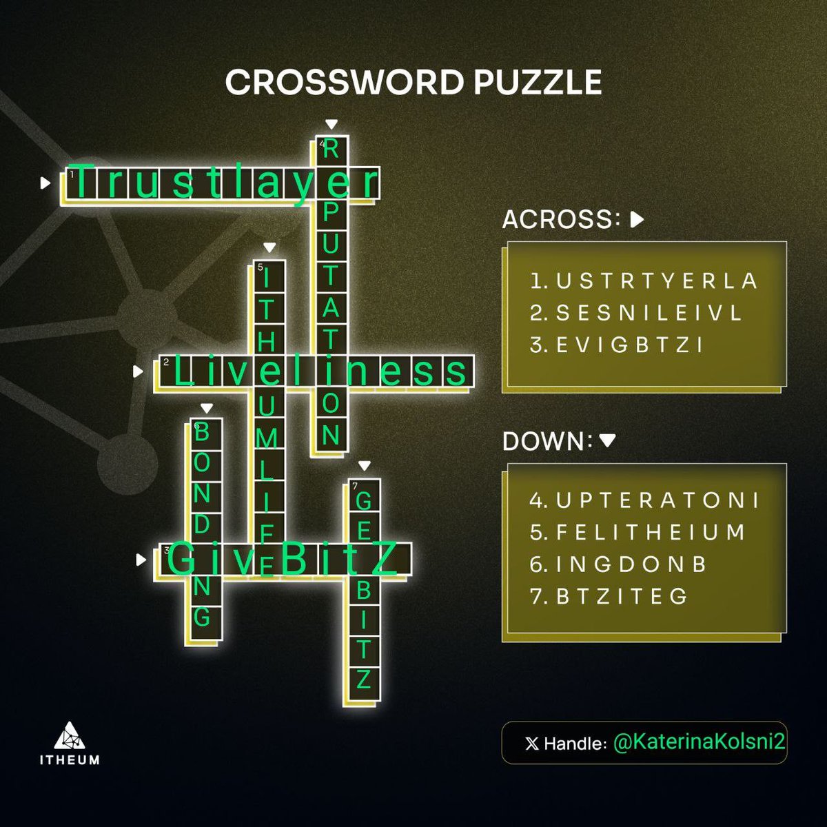The latest and my all time favorite @Itheum Trailblazer Quest is almost over.T he crossword puzzle worked quickly, we just have to wait for the results. But you can still have time to participate and also collect some BiTz points to increase your reward #Itheum #Ith4umLife #Data