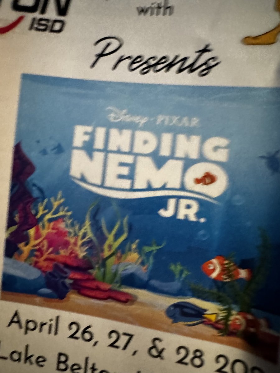 This is WHY!  Empowering each and every learner to pursue their dreams and enrich their communities! ⁦@BeltonISD⁩ Penguin Project performance of Finding Nemo was nothing short of exceptional! #inspiredreams #empowerfutures