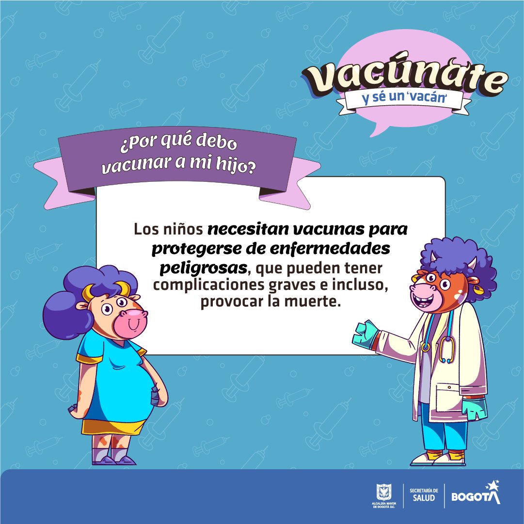 ☝️Retrasar las vacunas o ponerlas después del año significa exponer a tus hijos e hijas a un peligro de infección.
¡Busca ya las vacunas, son gratis!
#Vacúnate y #SéUnVacán.
👉bit.ly/4aVBRCQ