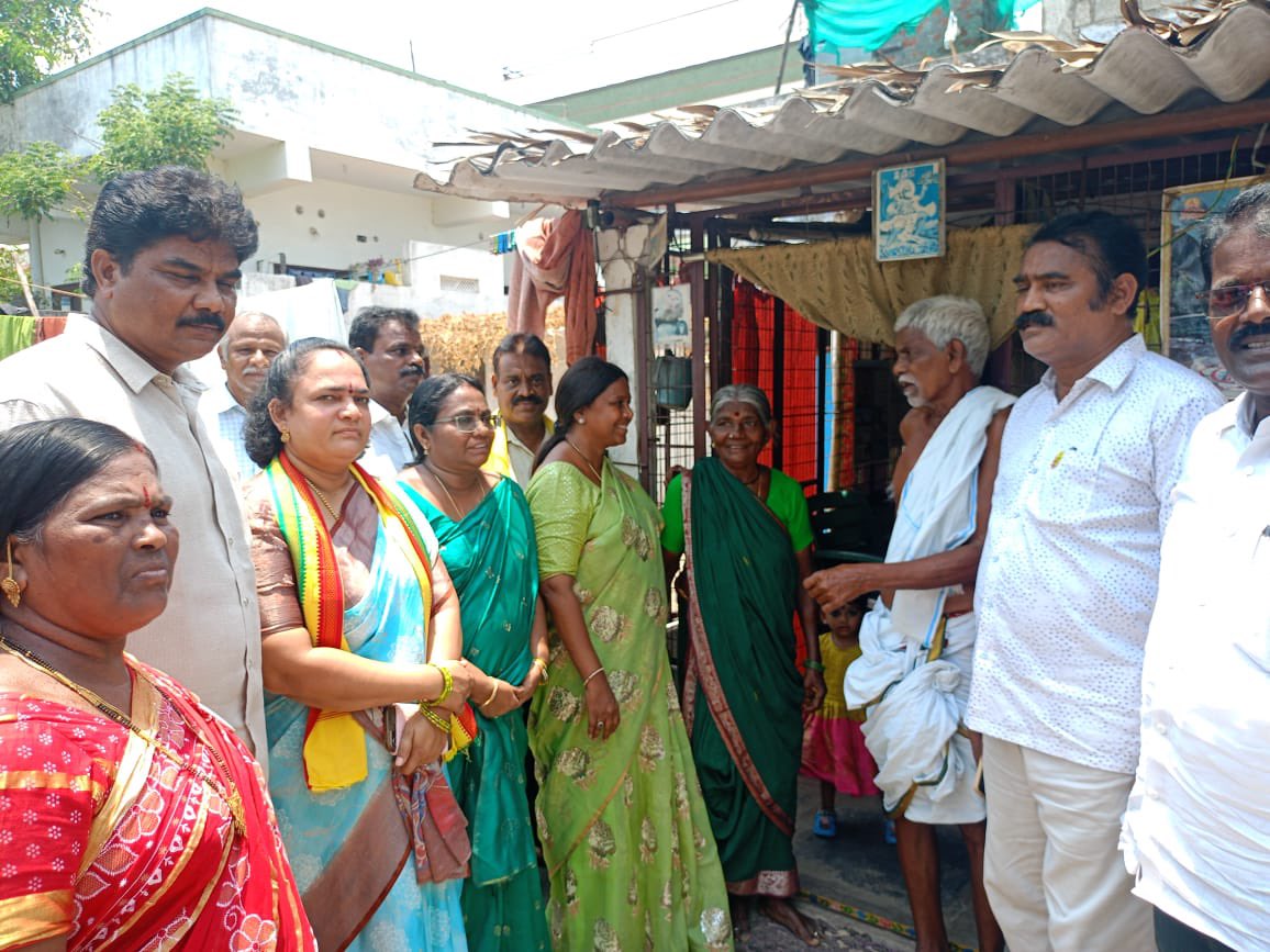 Yesterday done election campaign in MANGALAGIRI Constiuency