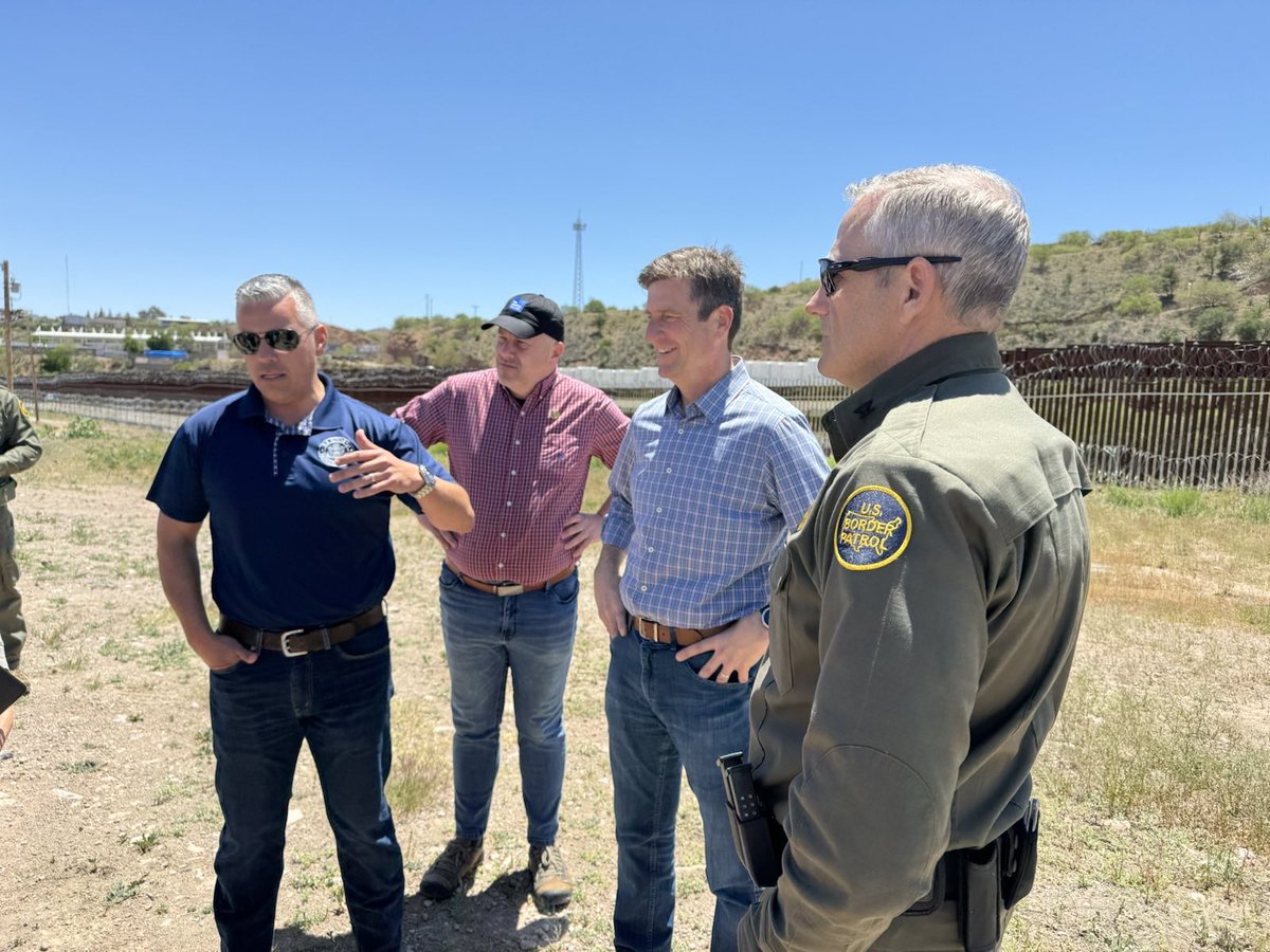 Joined Border Patrol for a ride along to see and hear what they experience everyday. This area includes a small break in a physical barrier that has seen 41,000 apprehensions in FY24 so far. Last night alone, they saw 200+ encounters in one shift. Our border is overrun.