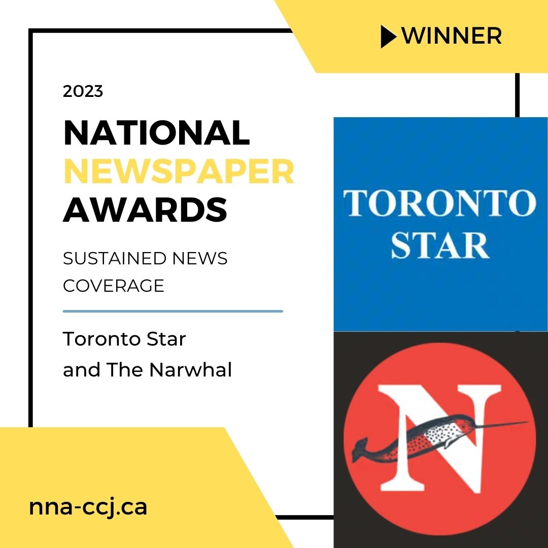 Congratulations @TorontoStar @thenarwhalca