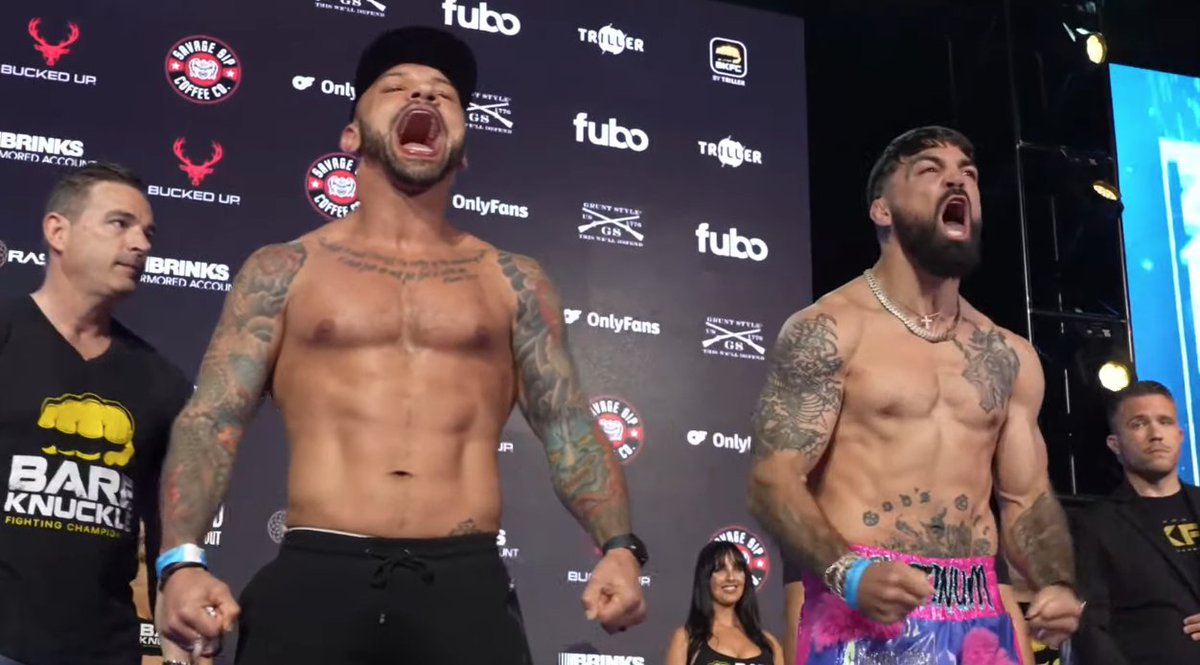 Thiago Alves (183.9) vs. Mike Perry (184) #KnucklemaniaIV