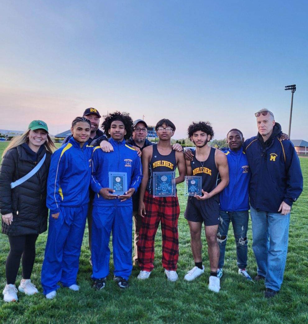 VICTORY….!!! MJHS Boys Track and Field are the CHAMPIONS of the 67th Boys County Invitational Track and Field Meet! Go Muhls!! 💛👏🏻💪🏻💙
