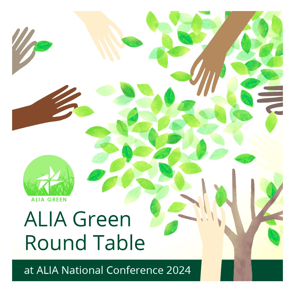 Do you care about the planet? Are you passionate about #libraries and #sustainability? Then join us @ALIANational #conference for a round table discussion about #GreenLibraries and how to become one!