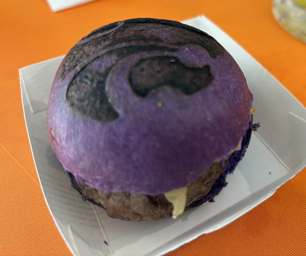 K-State. Where even the sliders are purple. #KState #Beef #PowerCat
