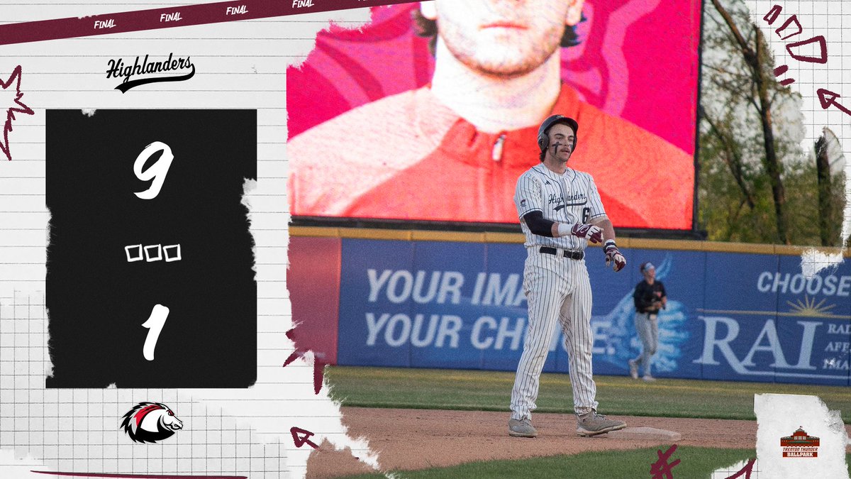 BB: @cairnbaseball comes away with a 9-1 win under the lights at Trenton Thunder Ballpark. Warr: 4-5, 2B, 2 RBI Gutierrez: W (7-3), 7.0 IP, 1 R, 0 ER, 8K - single season win program record. Photo Courtesy: Ben Wolverton - Trenton Thunder #PursueExcellence #CairnBB #Brotherhood