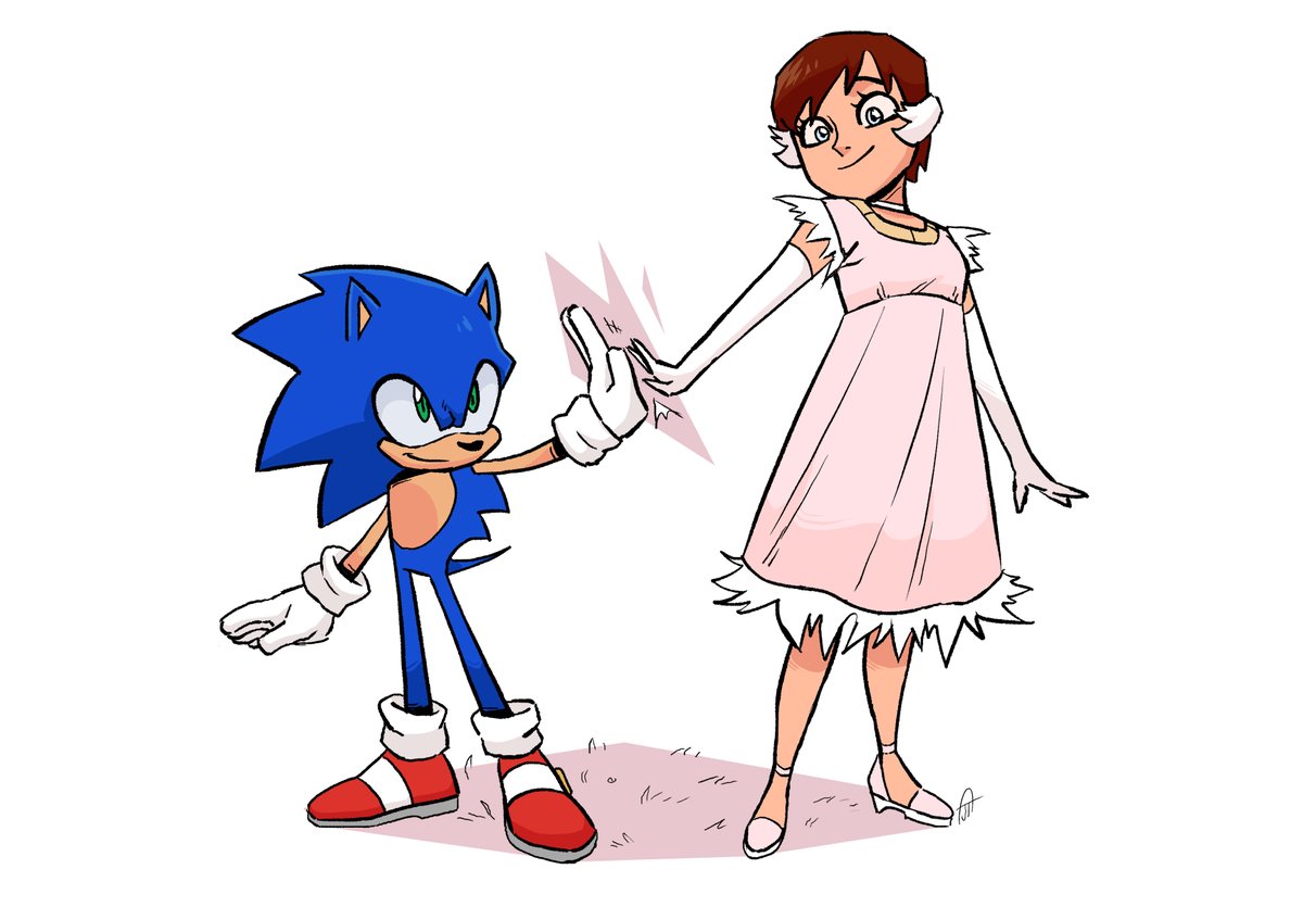 you guys remember when they were just besties and the cutest most platonic friends ever yea me too #sonic06