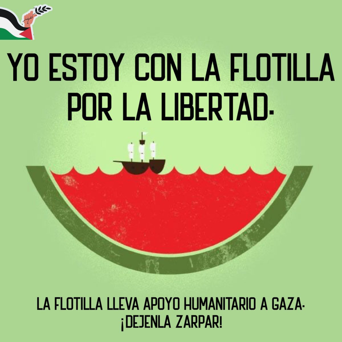 La <a href="/GazaFFlotilla/">Freedom Flotilla Coalition</a>
 está lista para zarpar con 5500 toneladas de ayuda humanitaria y cientos de observadores internacionales para desafiar el actual bloqueo ilegal israelí en Gaza. 

Israel está intentado bloquear su salida. ¡Mostremos nuestra solidaridad y apoyo con la flotilla!