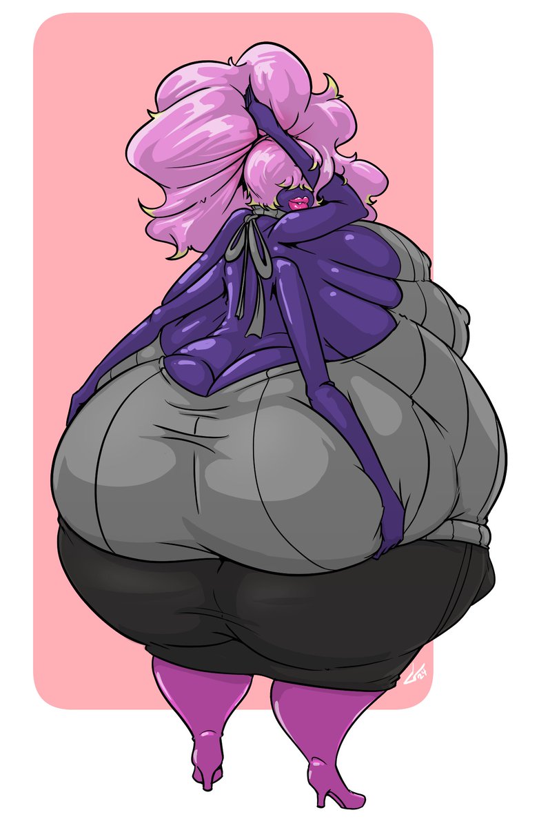 What good's a backless dress if you don't show off the back? Likewise, what good's a cut that provides butt cleavage if you don't have a gigantic ass? Shaded commission for @laytexlips!