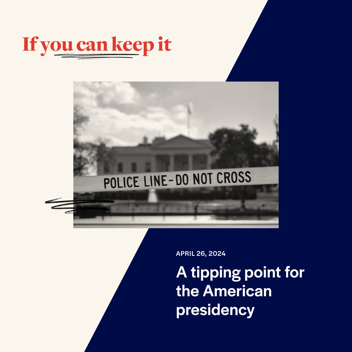 In the latest >If you can keep it< ⚖️ @KPNatsFan and @conorsg dissect the Trump immunity SCOTUS hearing ❓ Why political parties matter, explained by Chris Parr & @jrdresden 🗳️ @deseretmagazine on contingent elections And more. Read and subscribe: ifyoucankeep.it