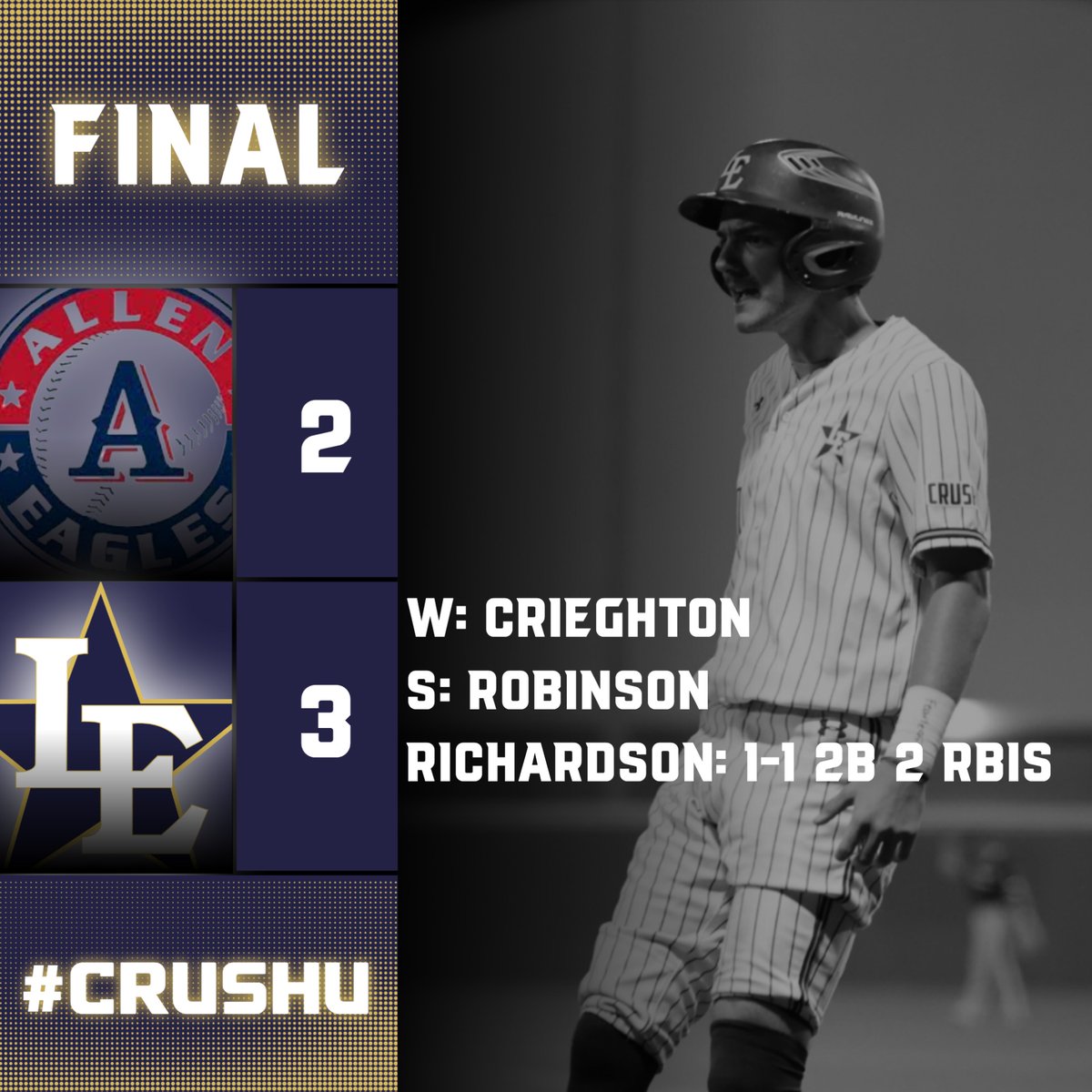 The CRUSHU WAY (@LEBaseball) on Twitter photo 2024-04-27 01:40:25