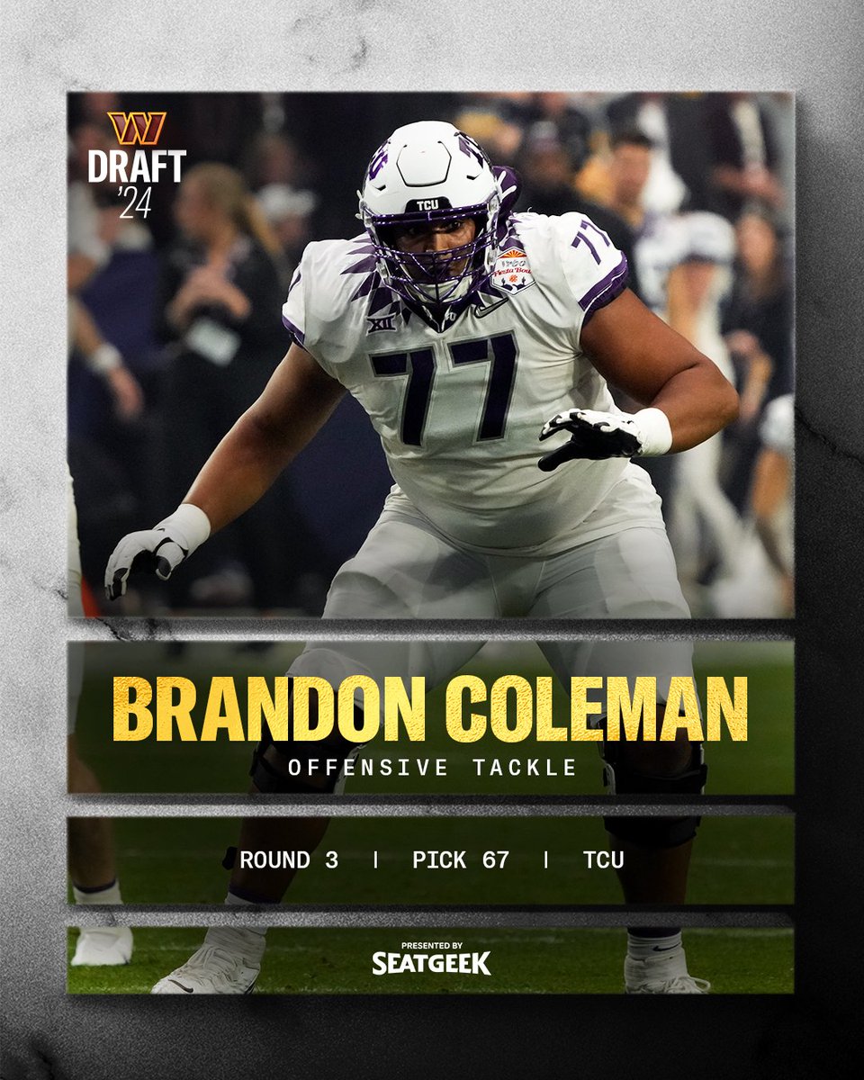 Got the QB. Now we got a protector.

@b_coleman77 | #RaiseHail