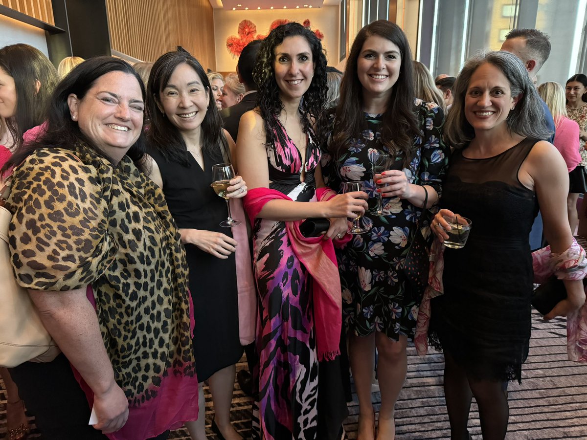 Fun evening supporting breast cancer research at the BCRF hot pink in Boston gala - grateful for BCRF support as we work towards a cure @dr_laurad @OKantorMD @christinaminami @smyersMD @BrighamSurgery