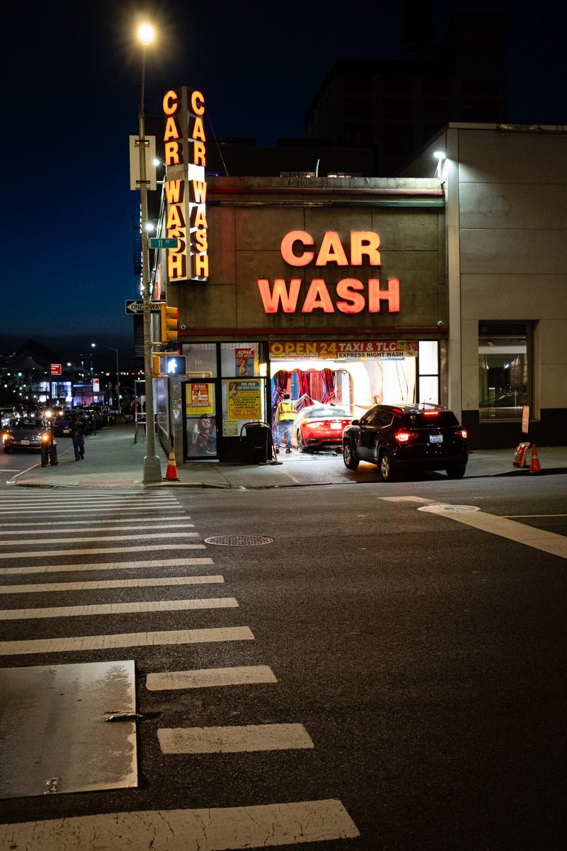 Ich hab ja schon in einigen Locations fotografiert. Eine Waschanlage war dann auch für mich a neue Erfahrung #NewYork