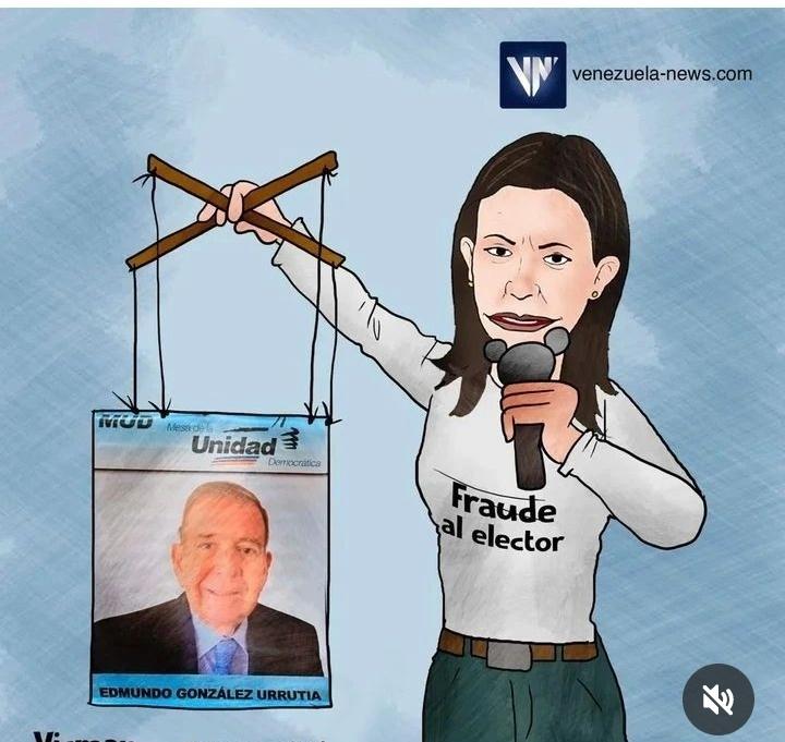 Habla hijo de puta, di que la candidata soy yo!