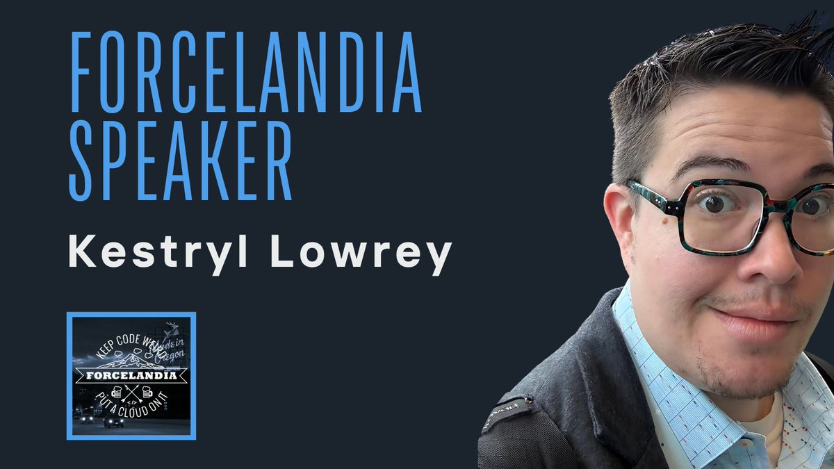 Kestryl Lowrey is set to take the stage at #Forcelandia2024! @kestryl__c Join us in Portland on July 10-11 for a transformative experience as Kestryl shares tech insights. Let’s #KeepCodeWeird and #PutACloudOnIt together!