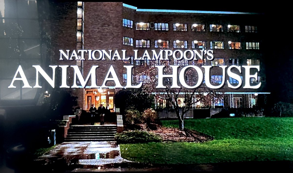 Movie night. 
#animalhouse