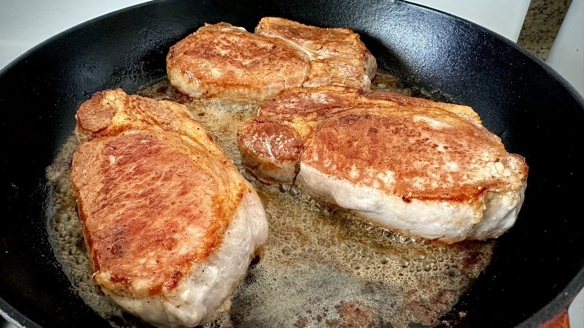 Loin Chops the other white meat 😊 #lchf # Keto #Carnivore