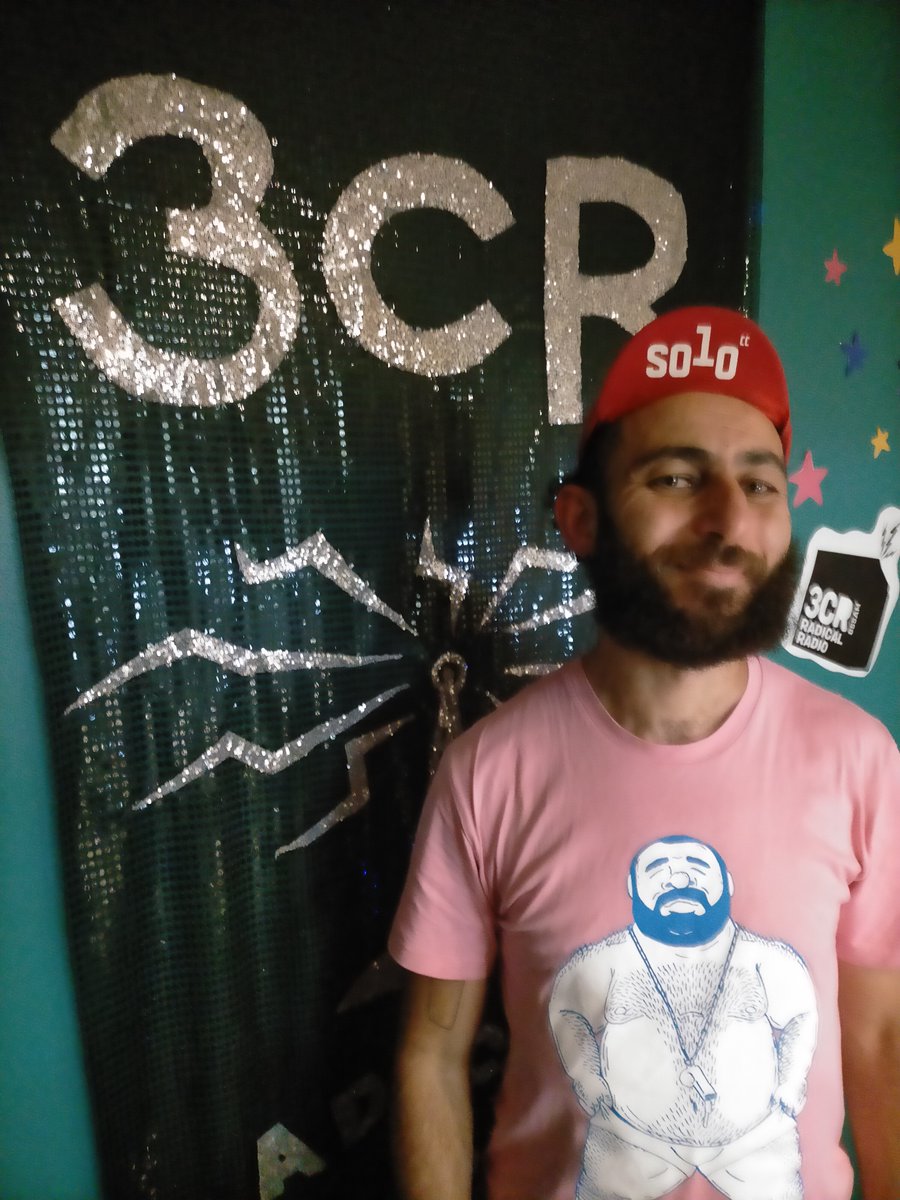 Always awesome to chat with DJ Phil Soliman at 3CR. 3cr.org.au/inyaface/episo… @GoatSpokes @3CR #queermelbourne #queerradio #queerpodcast #gaydj #goatspokesperson