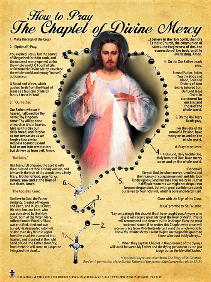 Pray The Divine Mercy Chaplet!