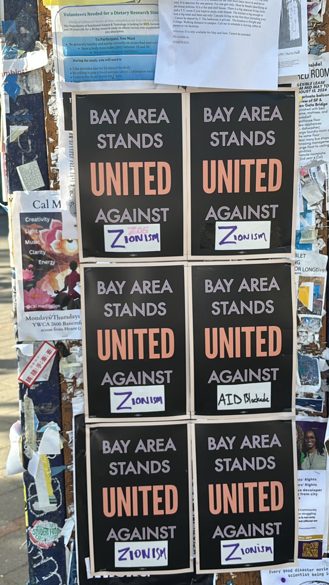 Went to the Palestine Rally at Berkeley, and everyone was ugly