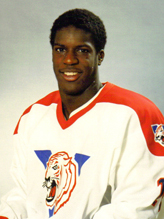 #WaybackWednesday The late Reggie Savage would have been 54 years old today. Here's Reggie before his professional career during his time with the Victoriaville Tigres in the QMJHL (1989)