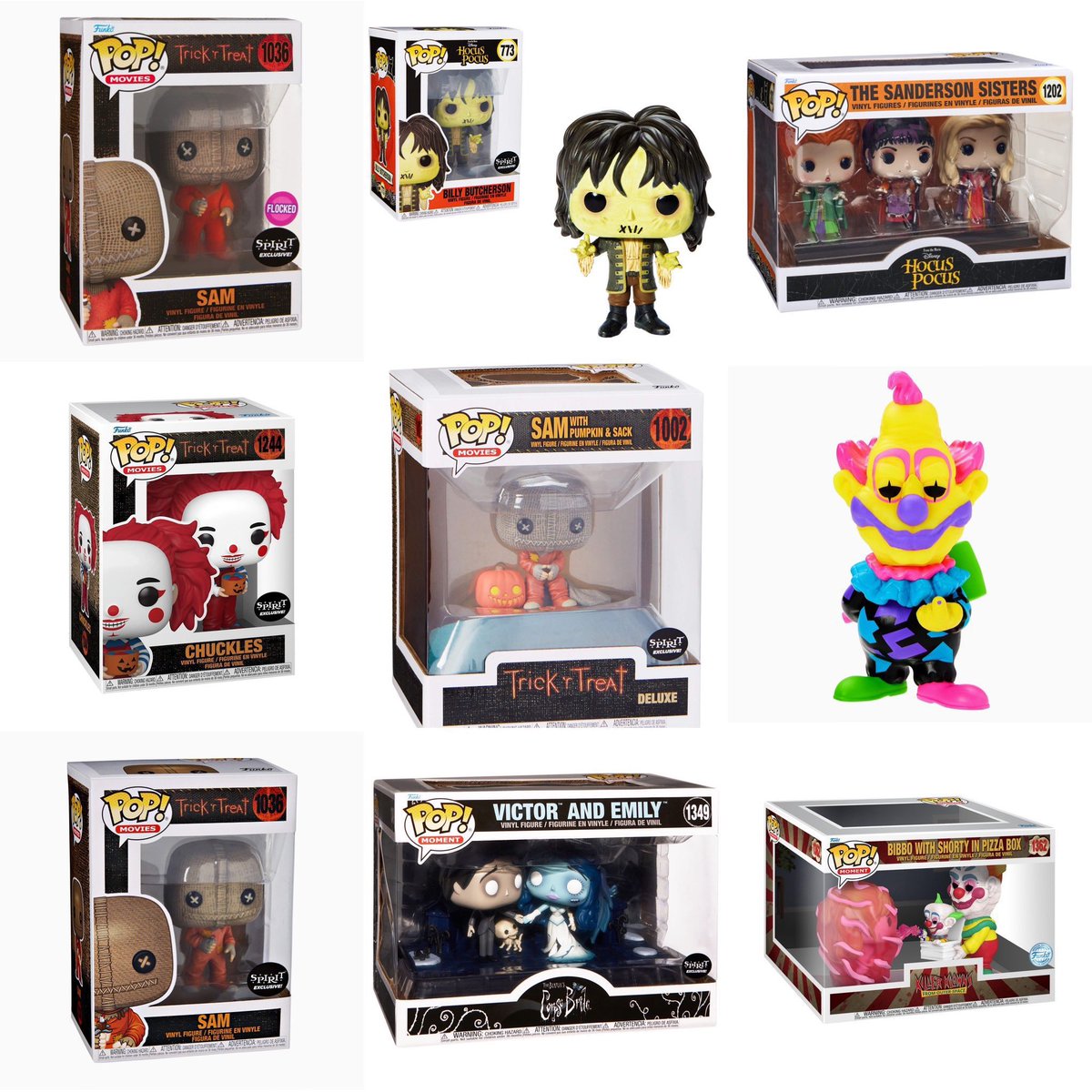 Deal 🚨- Spirit Halloween exclusives are available for as low as $5 at Amazon! #Ad #Funko #Collectibles . amzn.to/3TGkW1J
