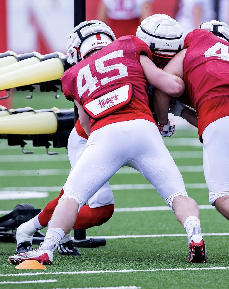 When you step out on the field tomorrow for the first time with @HuskerFootball fans in the stands take a second to soak it in! This is your why and who! Keep stacking days and trust the process! #Homegrown #GBR #fullback @IzaacDickey