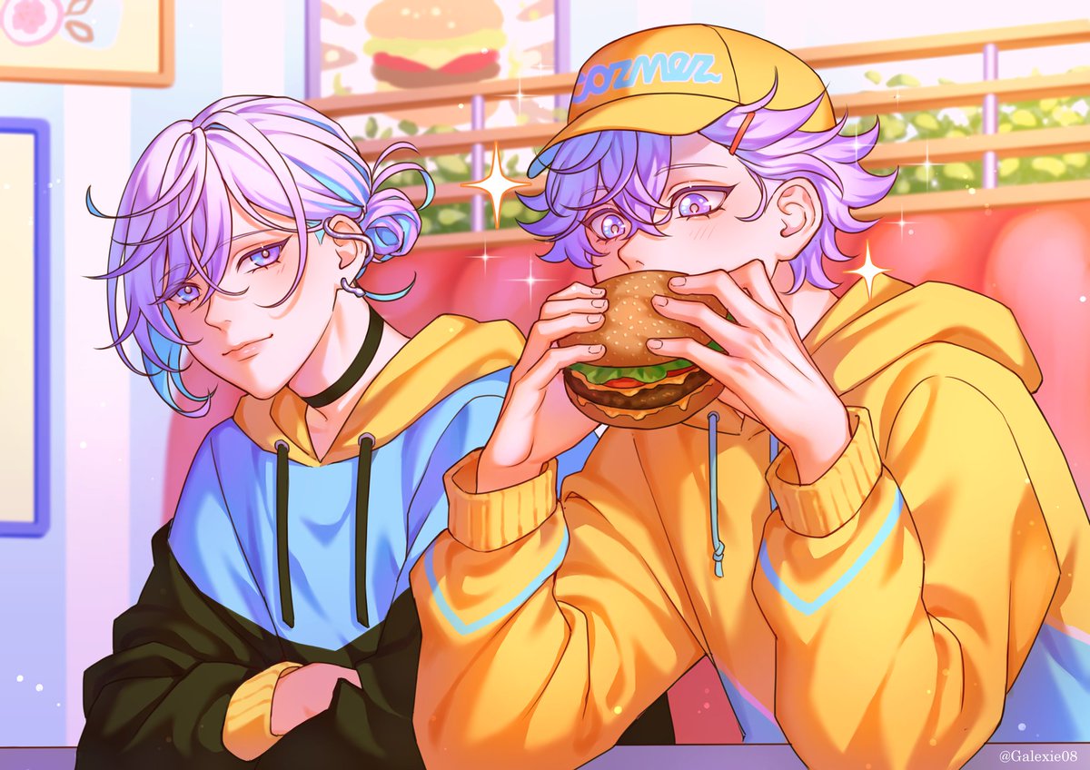 🍔✨️ #cozmez #パラライファンアート