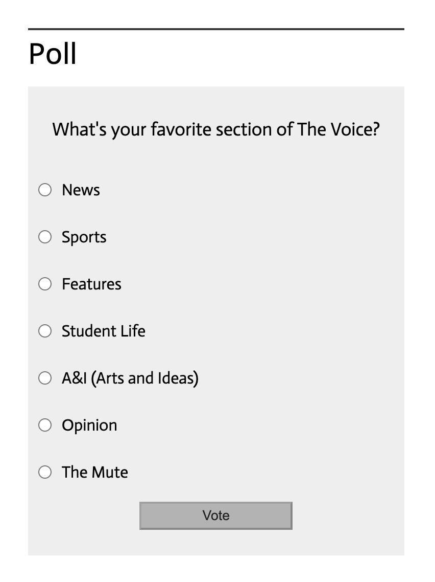 ✒️Did you know that there are interactive polls on our website?📊 Check them out here! (link in bio): yhsthevoice.com