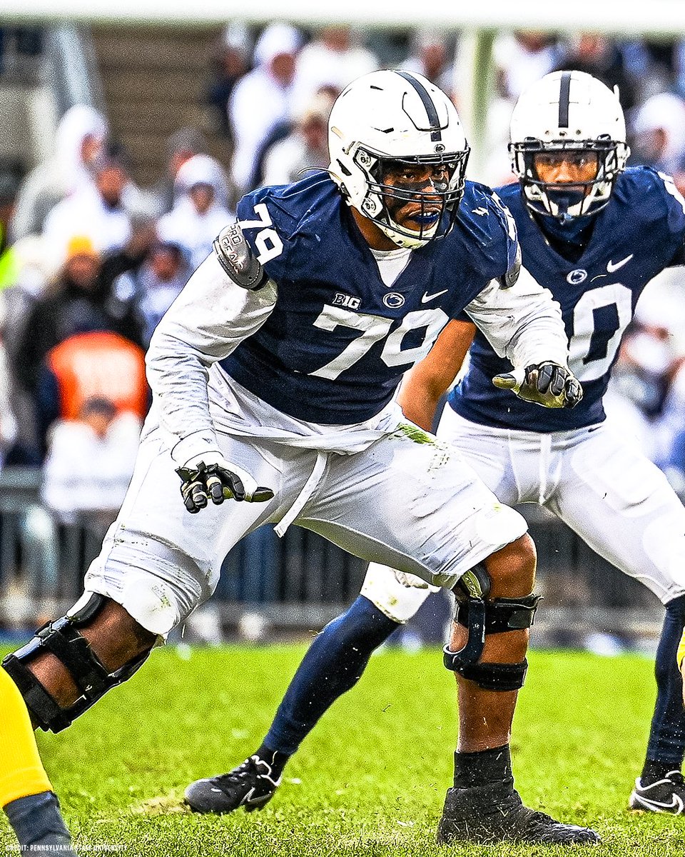 Reinforcing the 𝗪𝗮𝗹𝗹ace. @caedanw | @PennStateFball