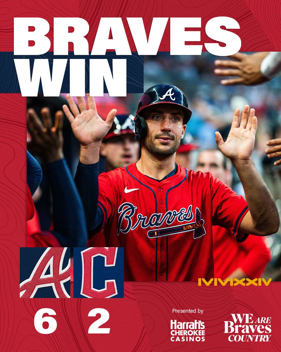 Braves's tweet photo. Dub!

#BravesCountry https://t.co/vfCB16ymSt