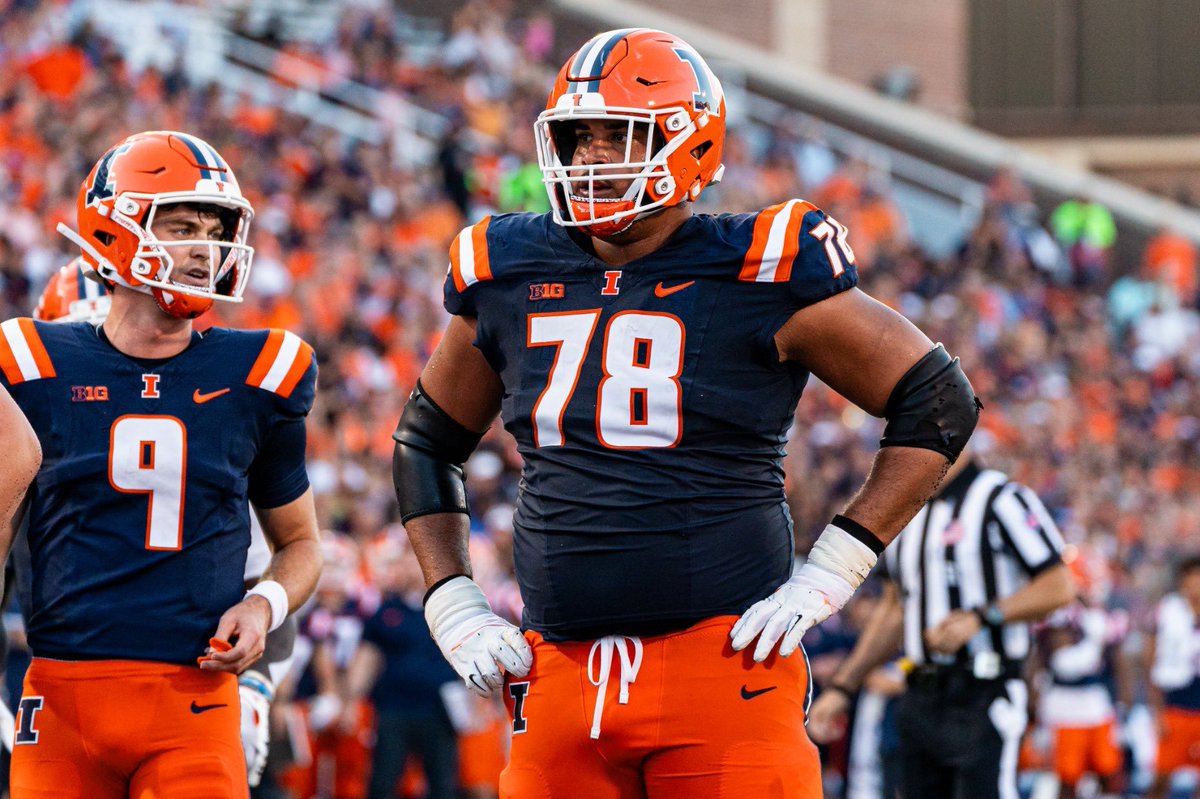 #AZCardinals draft Illinois OL Isaiah Adams (6-4, 315) at No. 71 -2X All-Big Ten Honorable Mention -Start all 25 games last two years -14 starts at LG; 10 at RT; 1 at LT -'Displays the force & attitude teams look for'