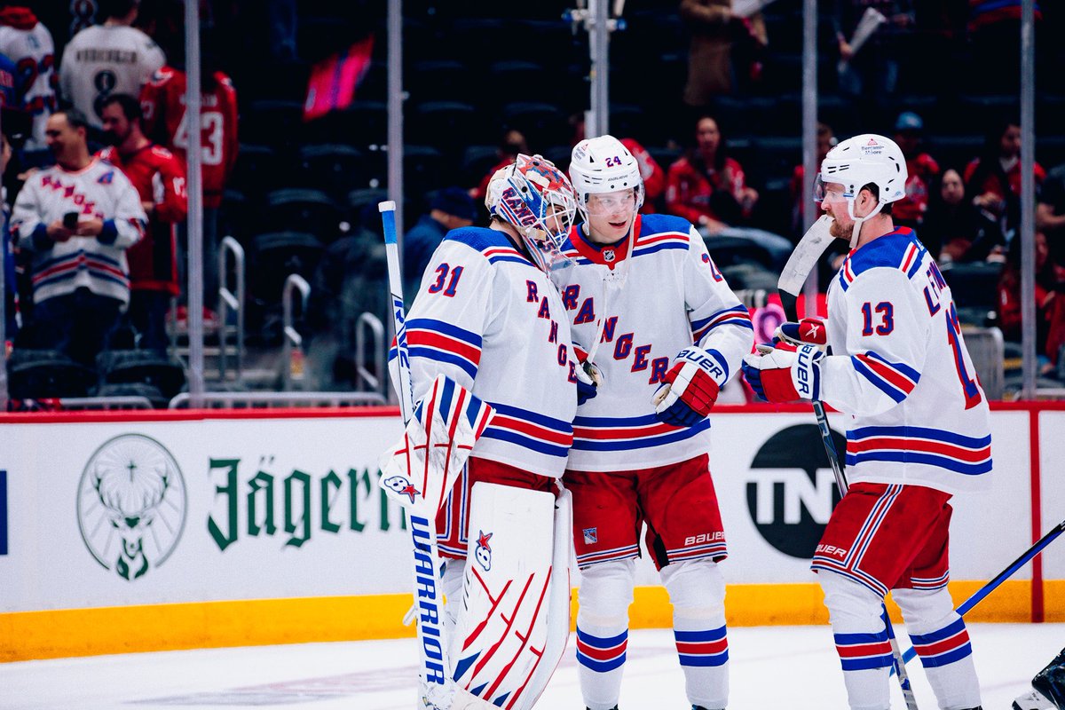 NYRangers's tweet photo. Goalie hugs? Goalie hugs. https://t.co/onDVWbwOm7
