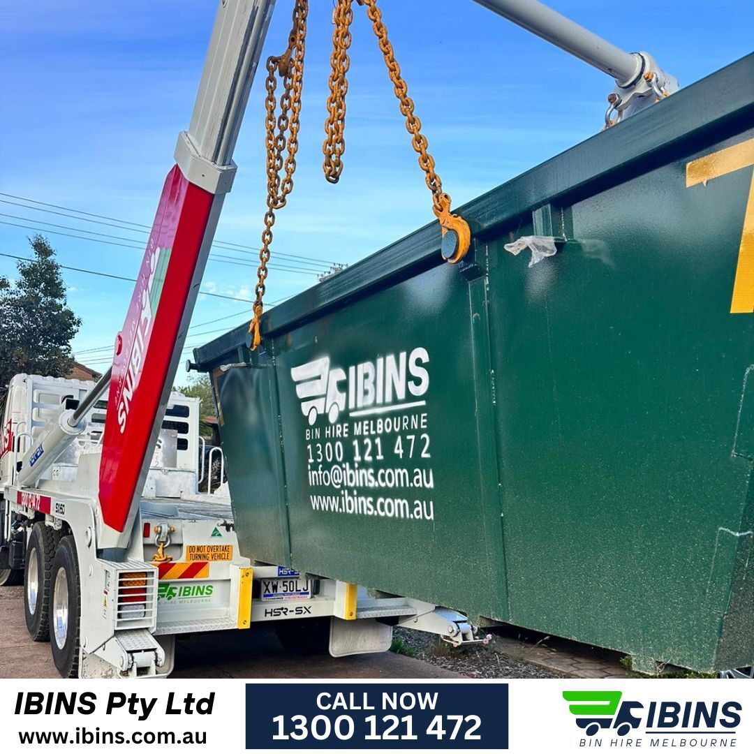 Neat and Tidy Guarantee_ Melbourne's leading skip bin hire service ensures a clutter-free space in no time Book now!

IBINS Pty Ltd
83 Forsyth Rd
Hoppers Crossing VIC 3029
1300 121 472
ibins.com.au

#IBINS #skipbin #skiphire #skipbinhire #skipbins #binhiremelbourne