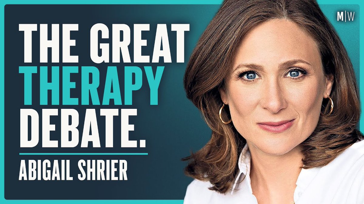 “We're making things worse. With too much treatment, too much diagnosis, and way too much psych meds, we’re convincing people who are otherwise well that they have a mental health problem.” — @AbigailShrier 🔗 apple.co/3w0OihP