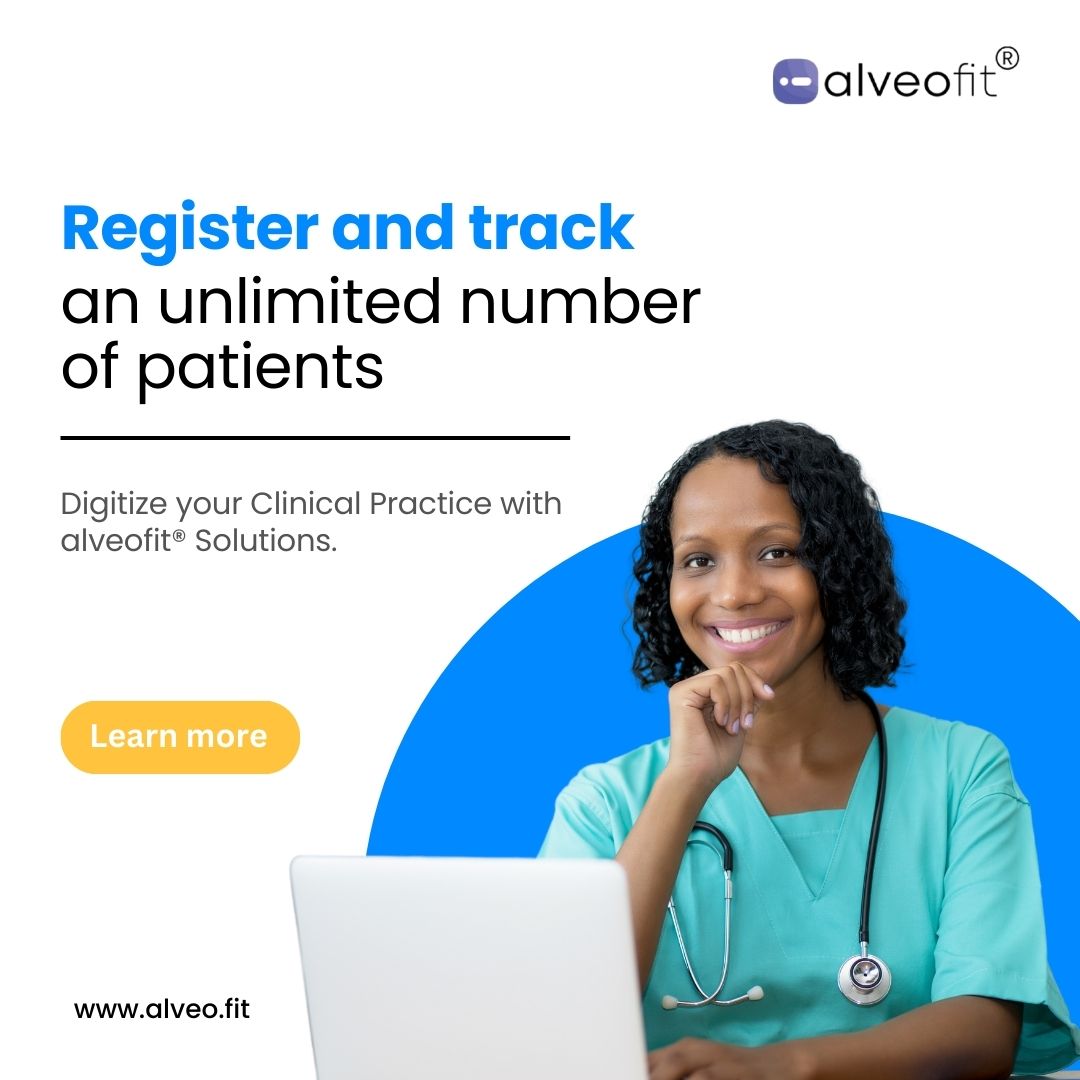 Transform your clinical practice with alveofit® Solutions! From alveoair® spirometer to clinical tools, simplify spirometry in your clinic. Register, track patients effortlessly, and deliver top-notch care with ease. #ClinicalInnovation #SpirometrySimplified #alveofit