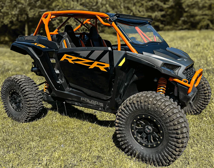 Ready to be a trailblazer and bring some extreme flair to your ride? Look no further than this disruptive new Thumper Fab Polaris RZR XP Roll Cage (2-Seat)!

 #PolarisRZR #XPRollCage #OffroadLife #UTVLife #CustomFabrication