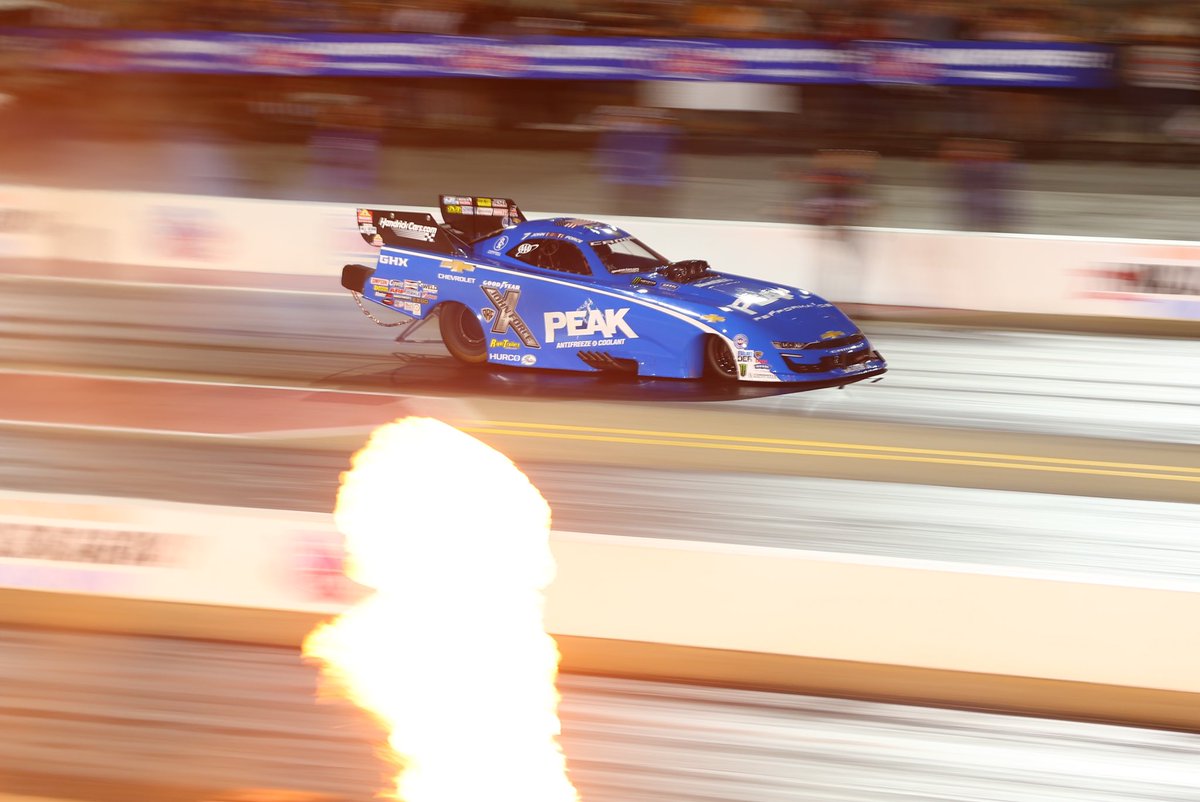 GOAT doing GOAT things. 🐐

@JohnForce_FC has the QUICKEST run in zMAX drag way history. 🔥

#4WideNats | #AmericasHomeForRacing