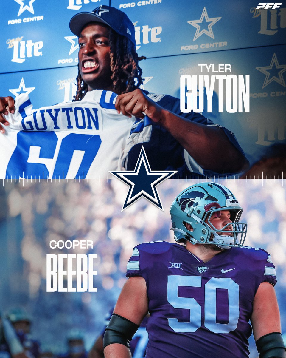 Tyler Guyton x Cooper Beebe The Cowboys are rebuilding the O-Line 💪